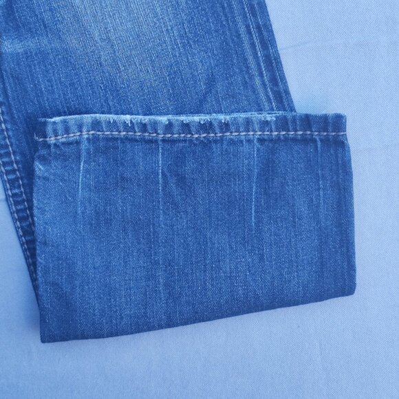 Silver Jeans Zac relaxed fit straight leg men's W30/L32  indigo blue distressed - Picture 13 of 16